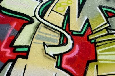 Arrow as Graffiti