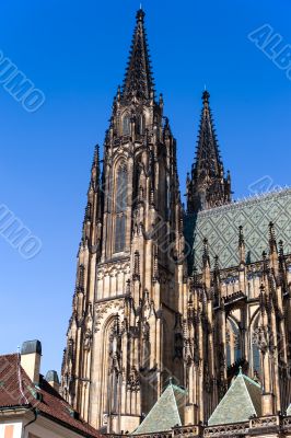 Temple of St. Vitus in Prague