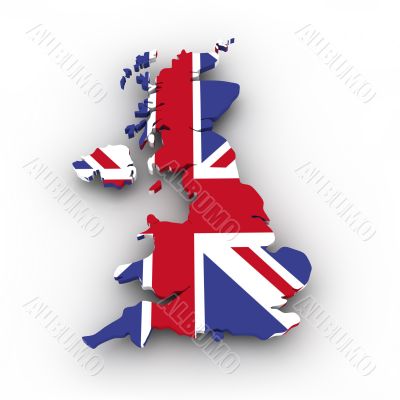 United Kingdom map