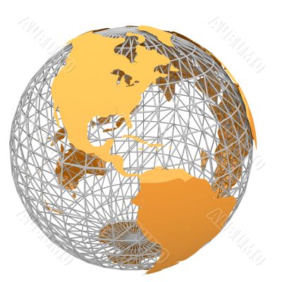 orange world map 2