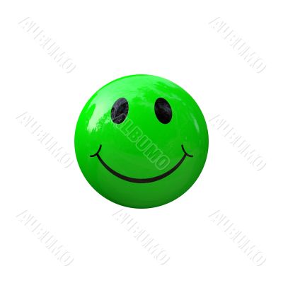 Smiley smile green