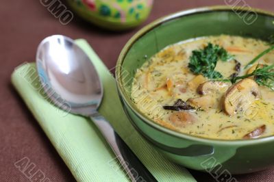 Mushroom soup