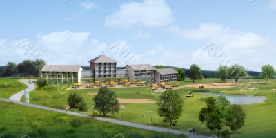 3D landscape visualization