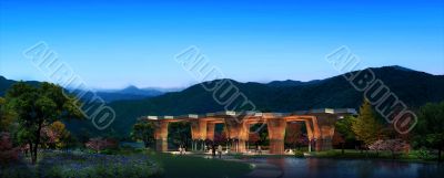 3D landscape visualization