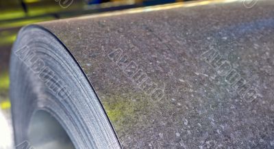 roll of steel sheet