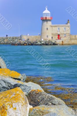 LIGHTHOUSE AT HOWTH HARBOR
