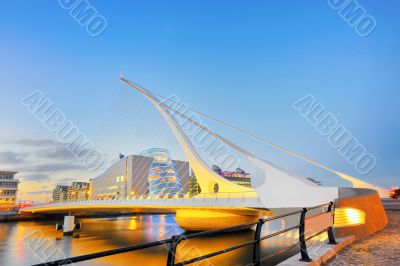 The Samuel Beckett Bridge