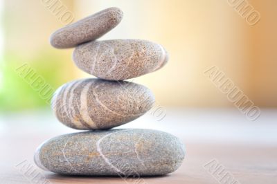 Pyramid of stones