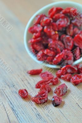 dried cranberries