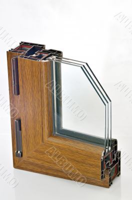 PVC window profile