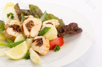 Plate of food