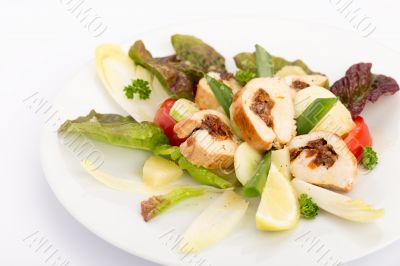 Plate of food