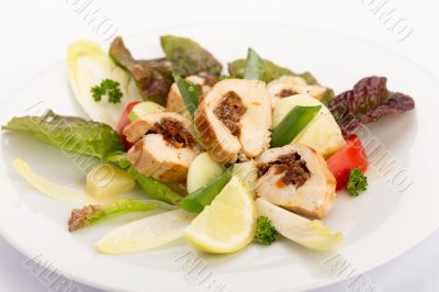 Plate of food