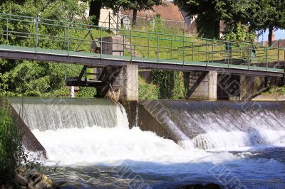 a water dam