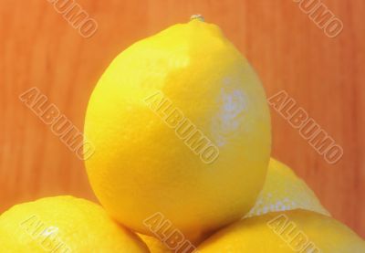 lemons on a plate