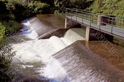 a water dam