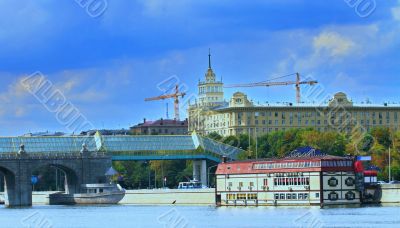 quay of the Moscow river