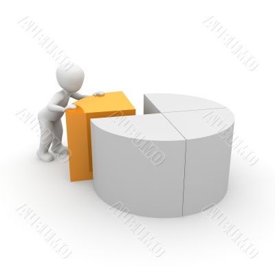 pie chart orange 2