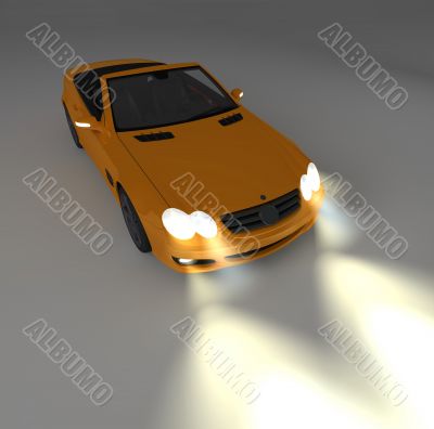 orange car 4