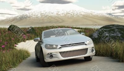 landscape car 2