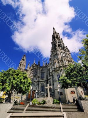 Cathedral in Arucas
