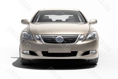 Car on a light background