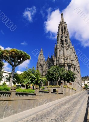 Cathedral in Arucas