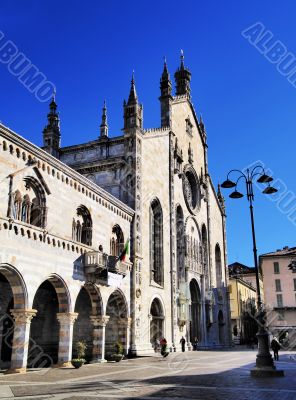 Cathedral in Como, Lombardy, Italy