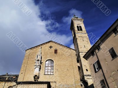Cathedral in Bergamo, Lombardy, Italy