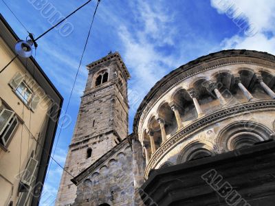 Cathedral in Bergamo, Lombardy, Italy