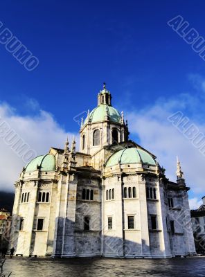 Cathedral in Como, Lombardy, Italy