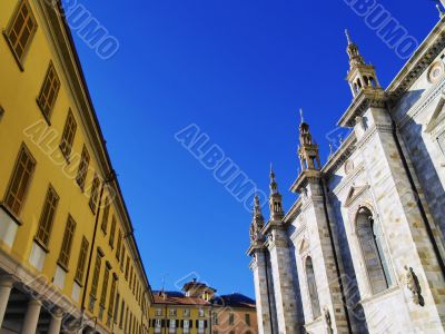 Cathedral in Como, Lombardy, Italy