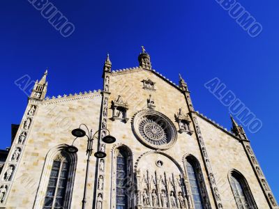 Cathedral in Como, Lombardy, Italy