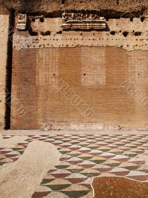 Thermes de Caracalla, Rome, Italy
