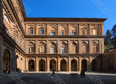 The Palazzo Pitti in Florence