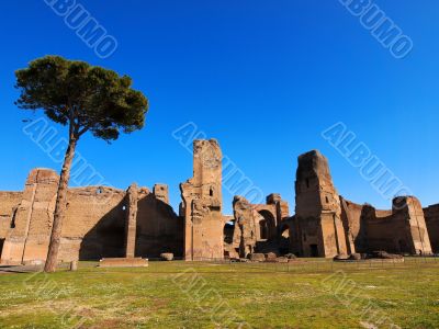 Thermes de Caracalla, Rome, Italy