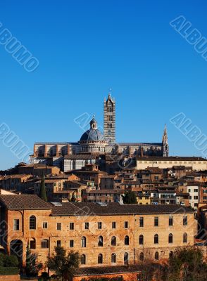 Cathedral in Siena, Italy