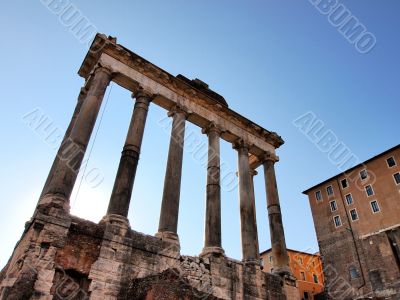 The Roman Forum in Rome