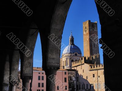 Piazza Sordello in Mantua
