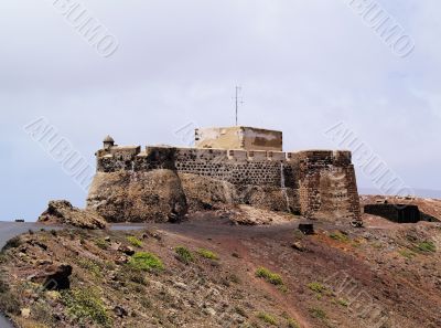 Saint Barbara Castle near Teguise