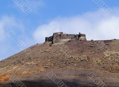 Saint Barbara Castle near Teguise