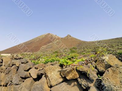 Corona Volcano on Lanzarote