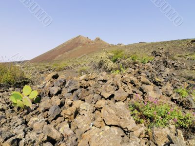 Corona Volcano on Lanzarote