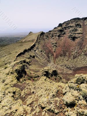 Corona Volcano on Lanzarote