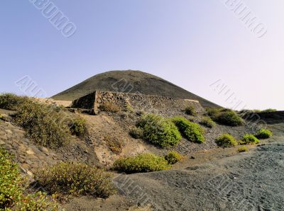 Corona Volcano on Lanzarote