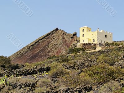 Corona Volcano on Lanzarote