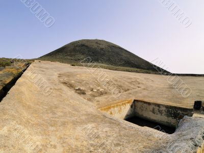 Corona Volcano on Lanzarote