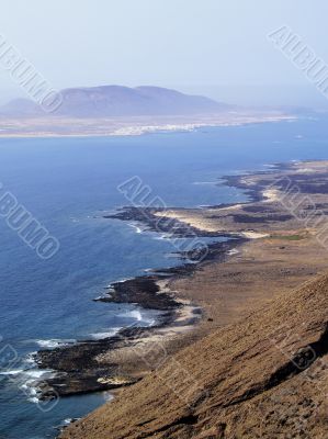 Famara Cliffs on Lanzarote