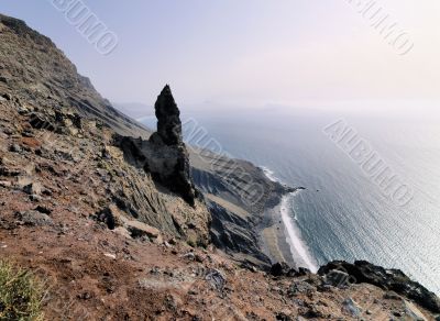 Famara Cliffs on Lanzarote