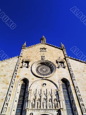 Cathedral in Como, Lombardy, Italy
